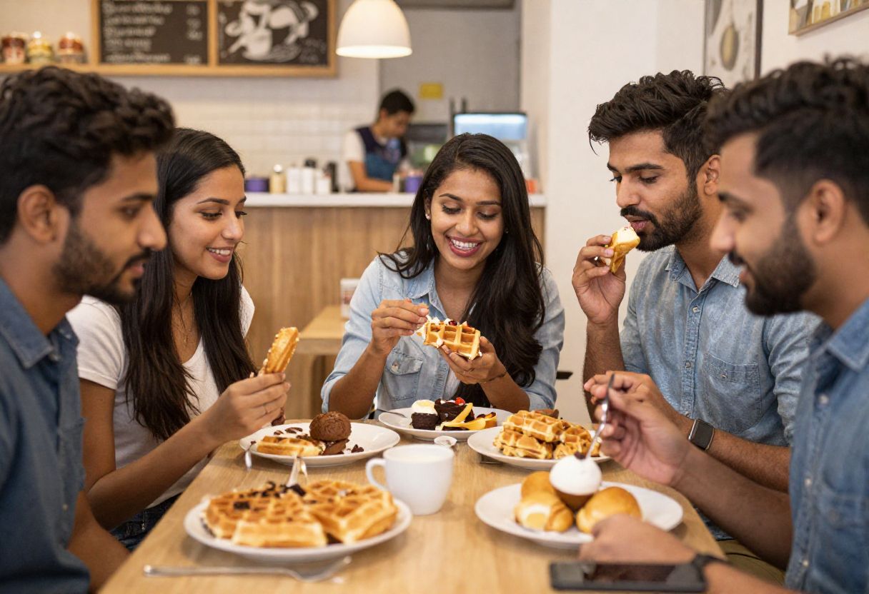 Why Young Consumers Are Driving the Growth of Waffle and Dessert QSR Brands in India