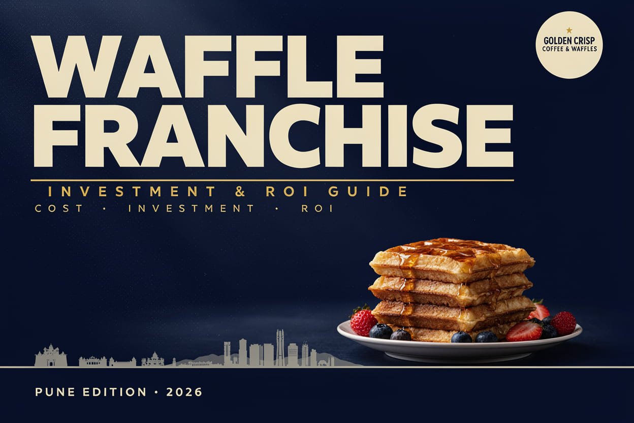 Waffle Franchise in Pune: Cost, Investment & ROI Guide (2026)
