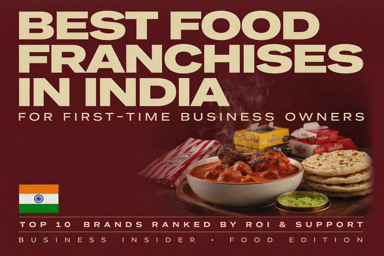 Best Food Franchises in India for First-Time Business Owners